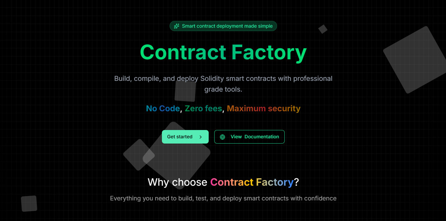 Contract Factory